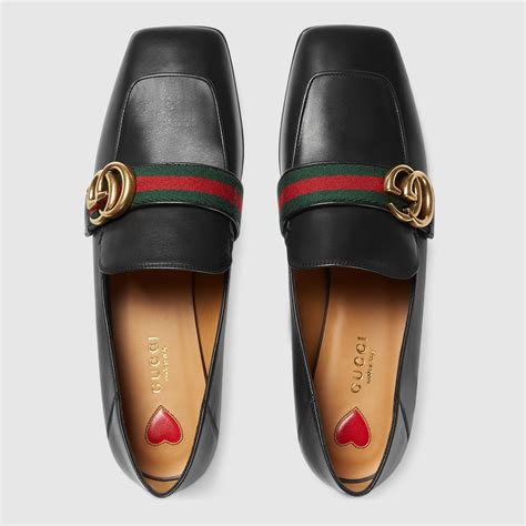 gucci double g loafers women's|Gucci platform loafers women.